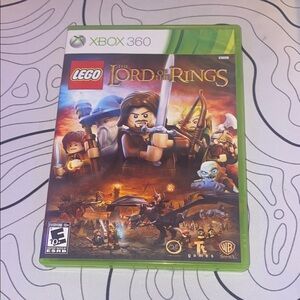 LEGO The Lord of the Rings Xbox 360 Game - Green Case